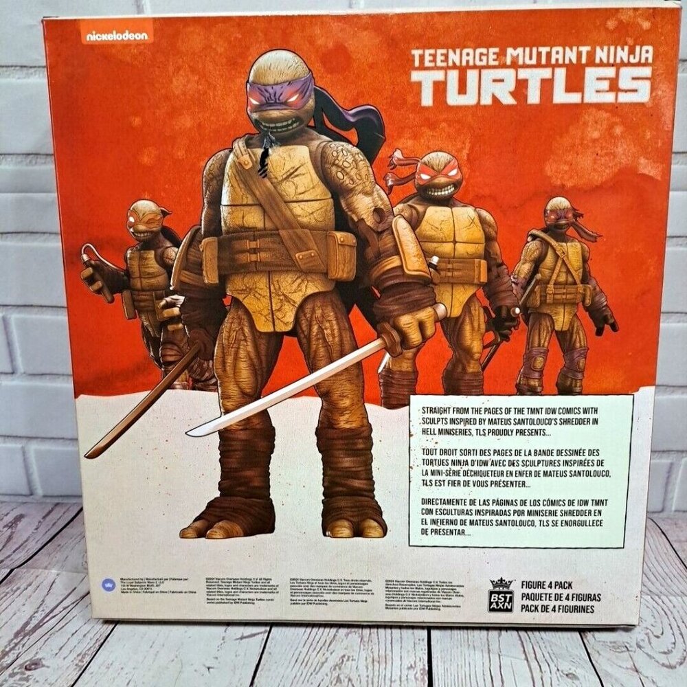 Teenage Mutant Ninja Turtles Loyal Subjects LA Zombie Action Figure Set - Picture 7 of 11